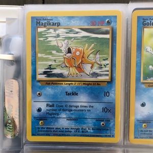1990’s rare vintage Magikarp Pokémon card 35/102